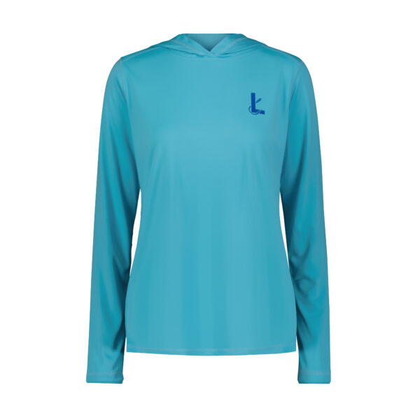 women’s sail eco performance long sleeve hoodie - Front