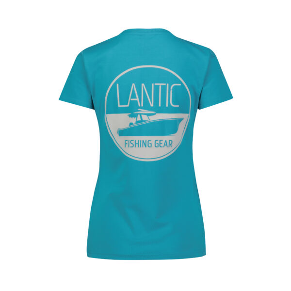 Women’s Teal- Lantic Performance Fit Tri-Blend T-Shirt